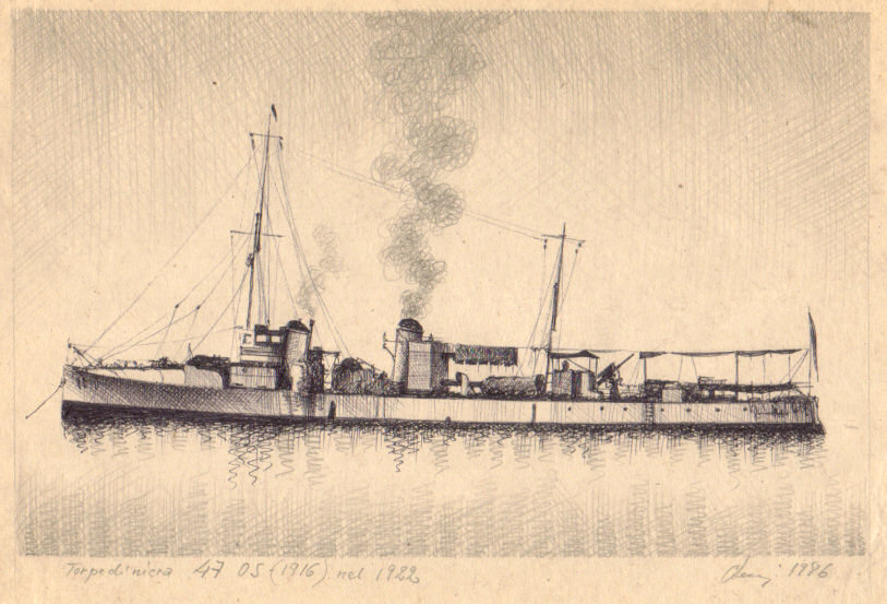 1922 - Torpediniera '47 OS'